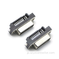 DVI コネクタ メス ライトアングル DIP メス 29P